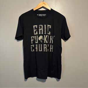 Eric Church Offical Merch “Eric F*kin Church” Graphic concert T-Shirt
